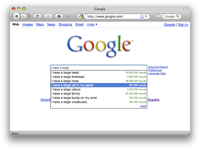 Illustration for article titled Google Proves Humanity Is Sick and Sad, Yet Absolutely Hilarious